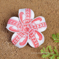 3 1/2 Printed Handmade Artifical Plumeria Hair Pick